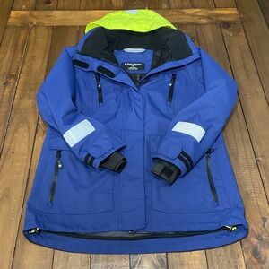 West Marine Womens Third Reef Jacket Blue Waterproof Sailing Boating Small S